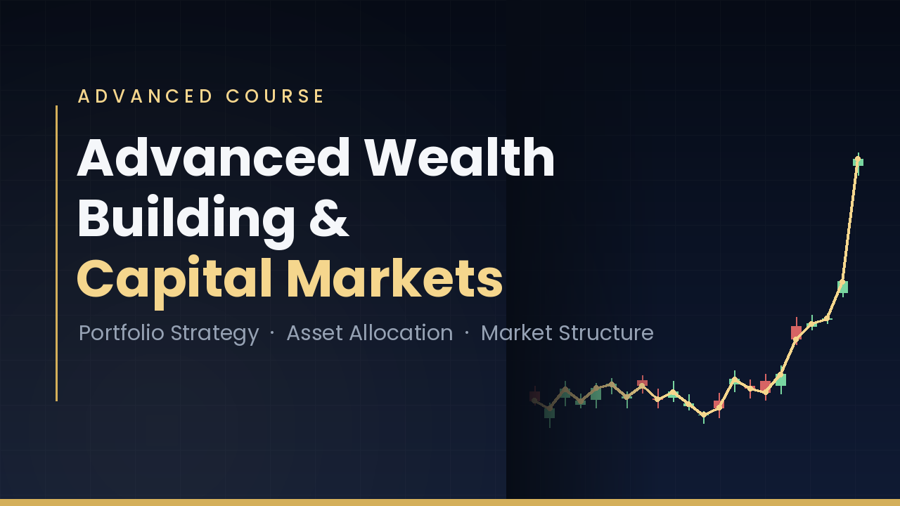 Advanced Wealth Building & Capital Markets